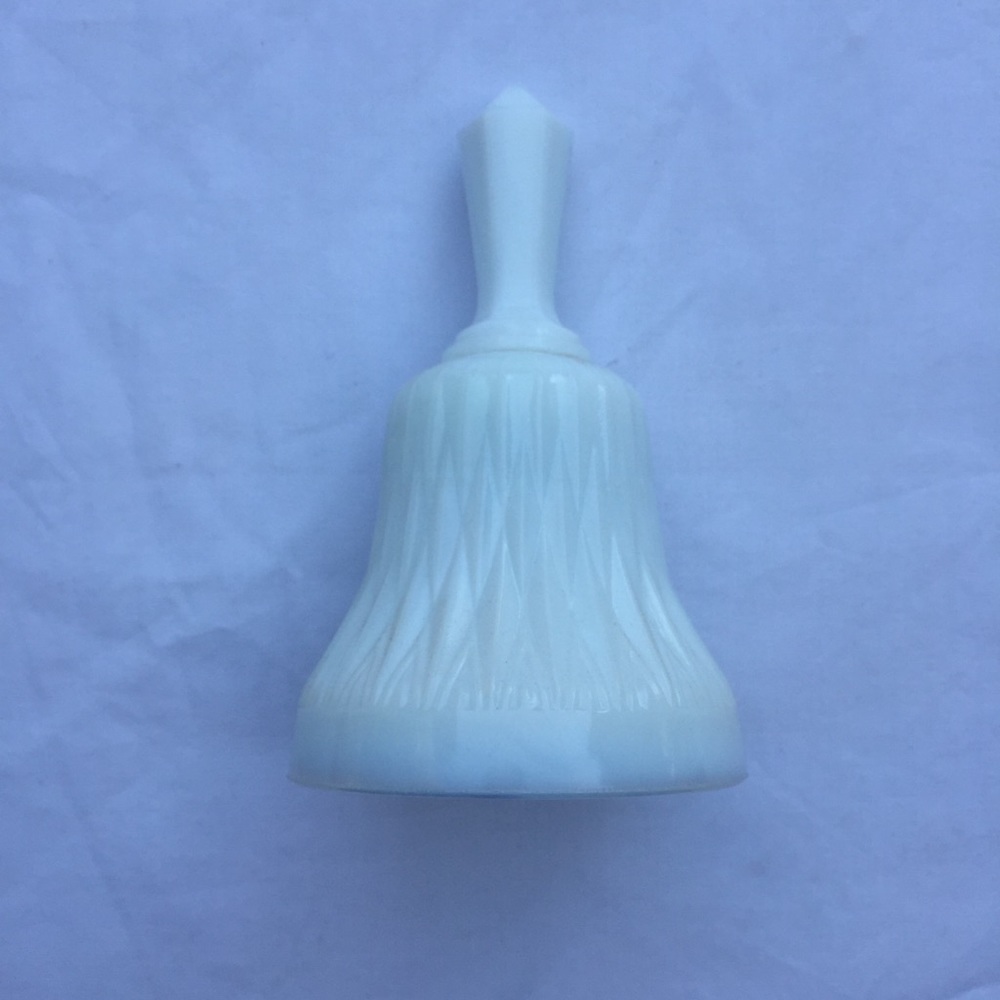 Milk glass bell